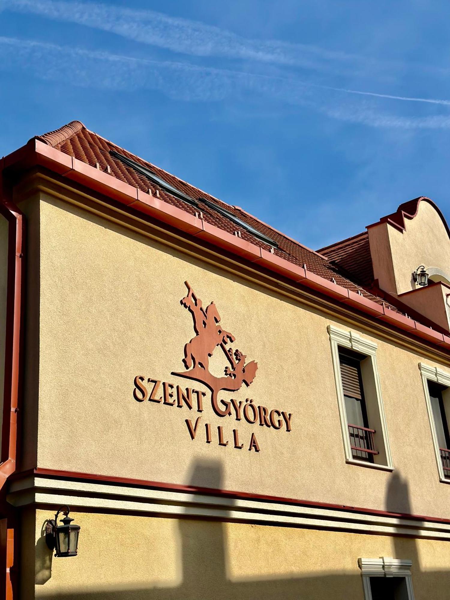 Szent Gyoergy Villa Apartmanhaz ヘーヴィーズ エクステリア 写真