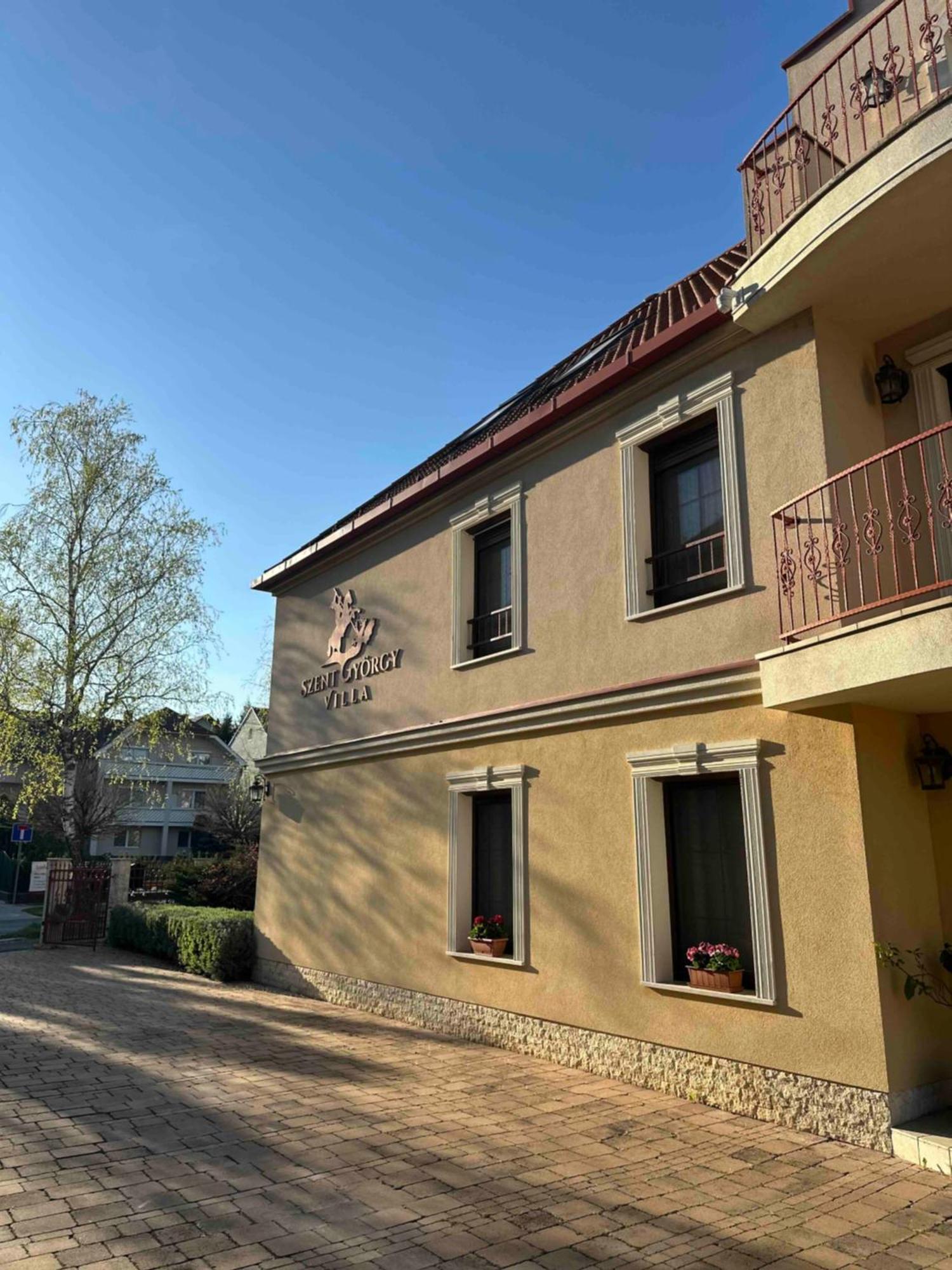 Szent Gyoergy Villa Apartmanhaz ヘーヴィーズ エクステリア 写真